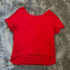 Target AND Red  short sleeve Top size XLarge